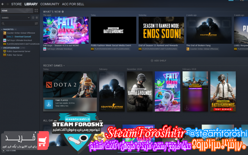 فروش اکانت استیم کد ۹۳۸۹