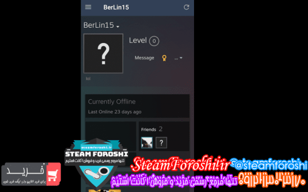 فروش اکانت cs go کد ۹۴۰۲