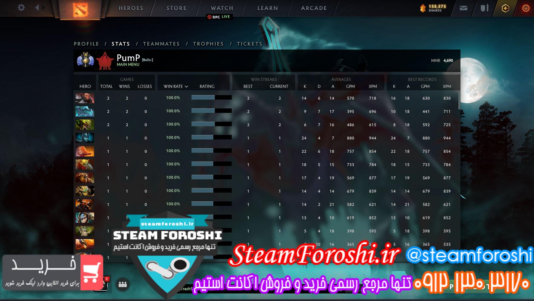 فروش اکانت استیم کد ۹۳۵۷