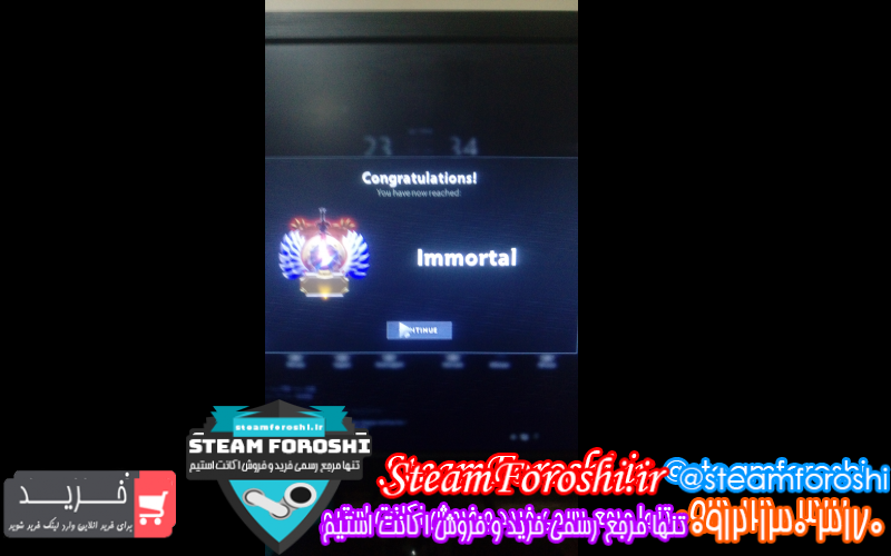 فروش اکانت دوتا ۲ کد ۹۲۴۴