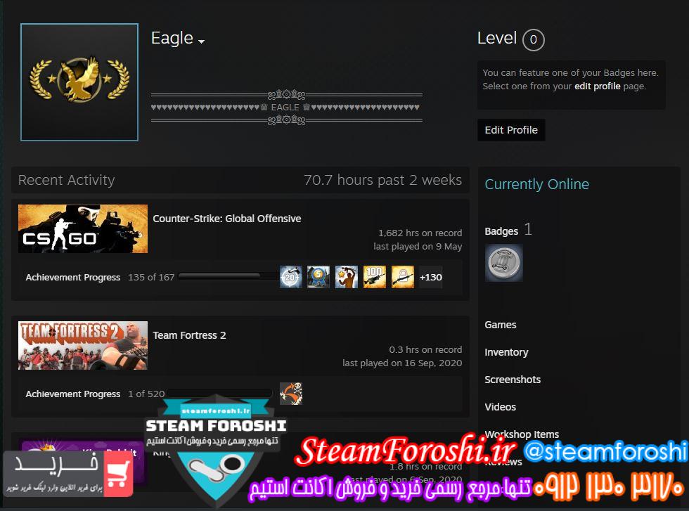 فروش اکانت استیم کد ۹۲۷۴