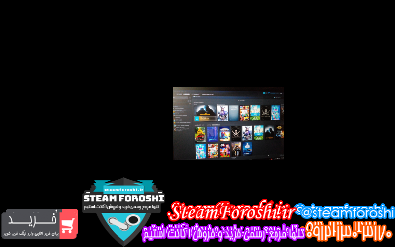 فروش اکانت استیم کد ۹۵۶۵