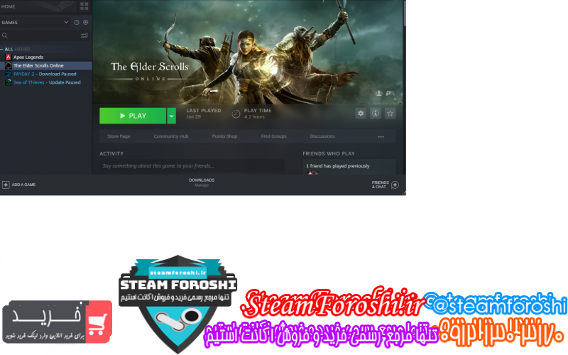 فروش اکانت استیم کد ۹۸۱۰