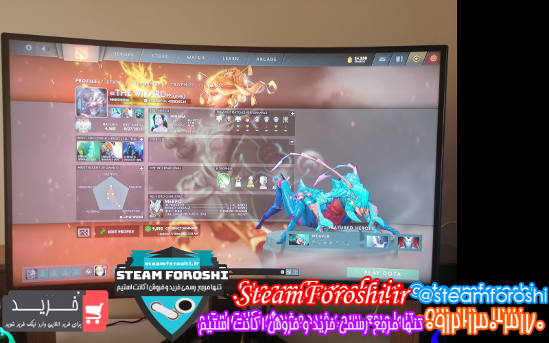 فروش اکانت استیم کد ۹۶۹۰