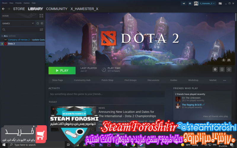 فروش اکانت استیم کد ۹۶۹۱