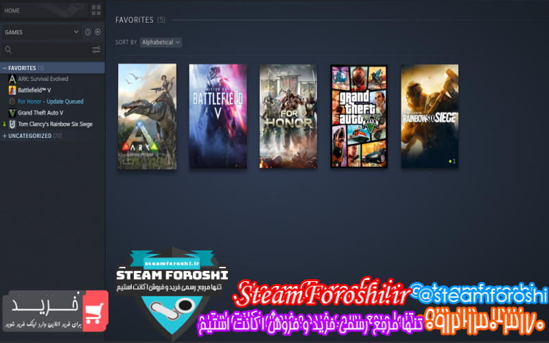 فروش اکانت استیم کد ۱۰۰۶۴