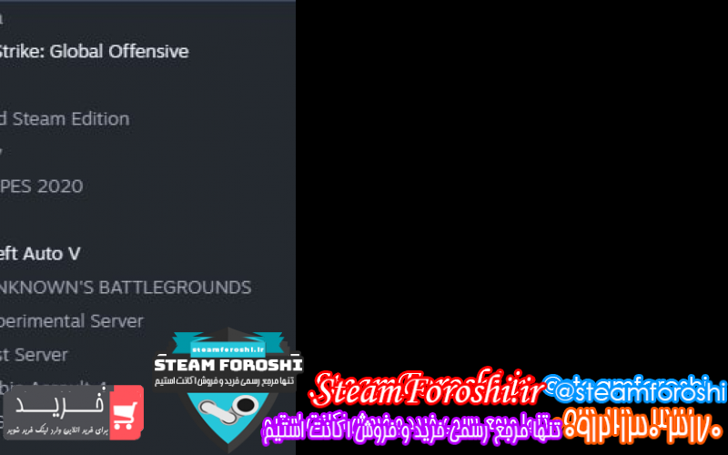 فروش اکانت استیم کد ۱۰۲۷۵