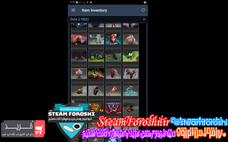 فروش اکانت دوتا ۲ کد ۱۰۲۰۴