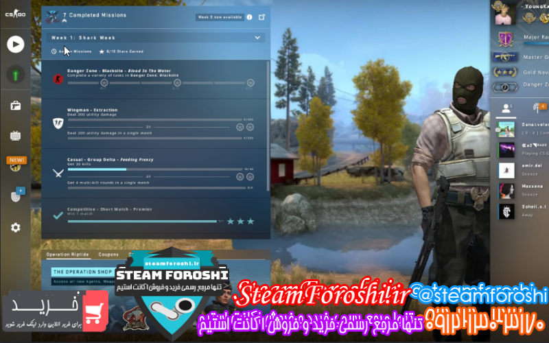 فروش اکانت استیم کد ۱۰۲۵۹