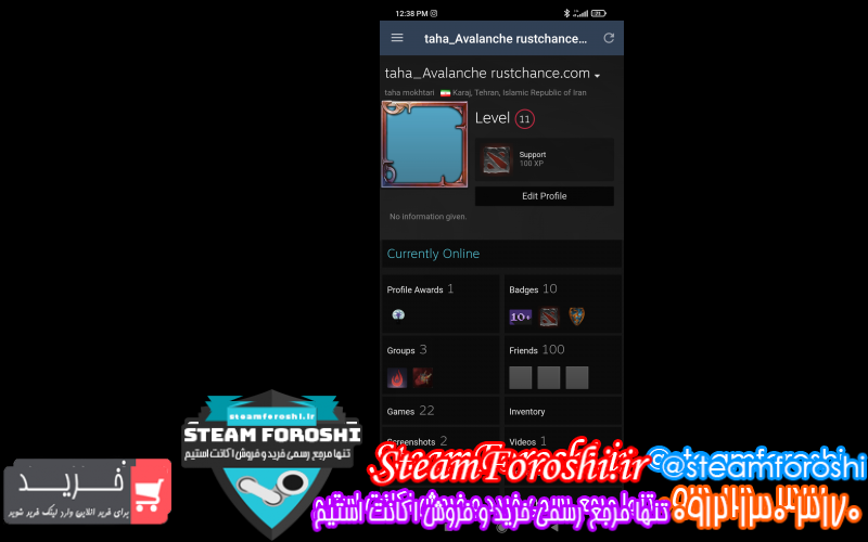 فروش اکانت استیم کد ۱۰۴۹۹