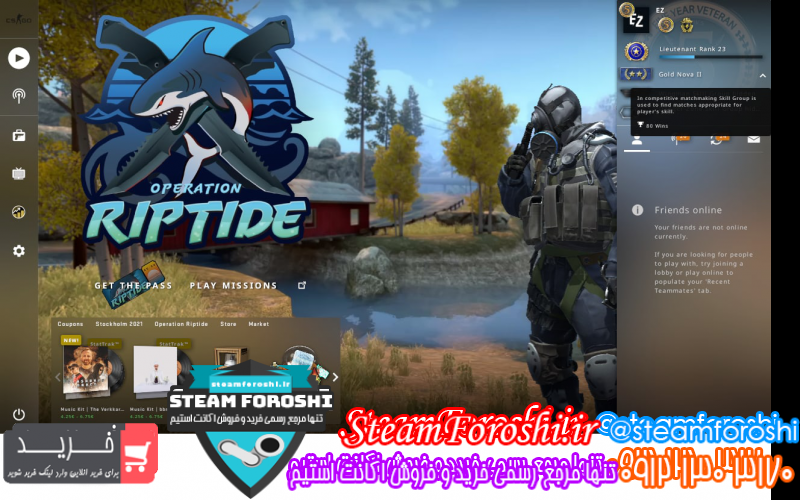 فروش اکانت استیم کد ۱۰۴۰۷