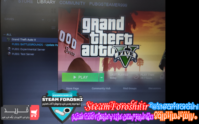 فروش اکانت استیم کد ۱۰۸۱۸