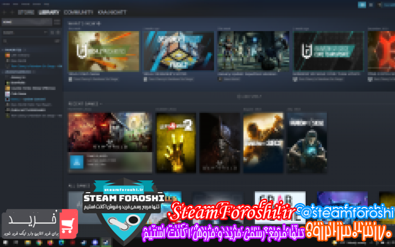 فروش اکانت استیم کد ۱۰۸۶۲