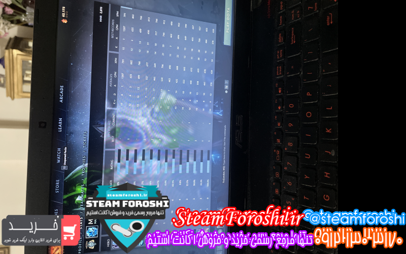 فروش اکانت دوتا ۲ کد ۱۰۸۹۷