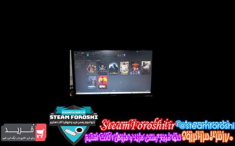 فروش اکانت استیم کد ۱۰۹۲۳