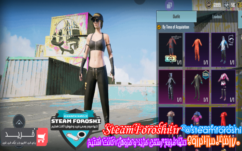 فروش اکانت پابجی کد ۱۱۰۸۴