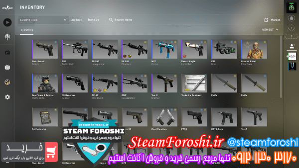 فروش اکانت cs go کد ۱۱۱۰۳