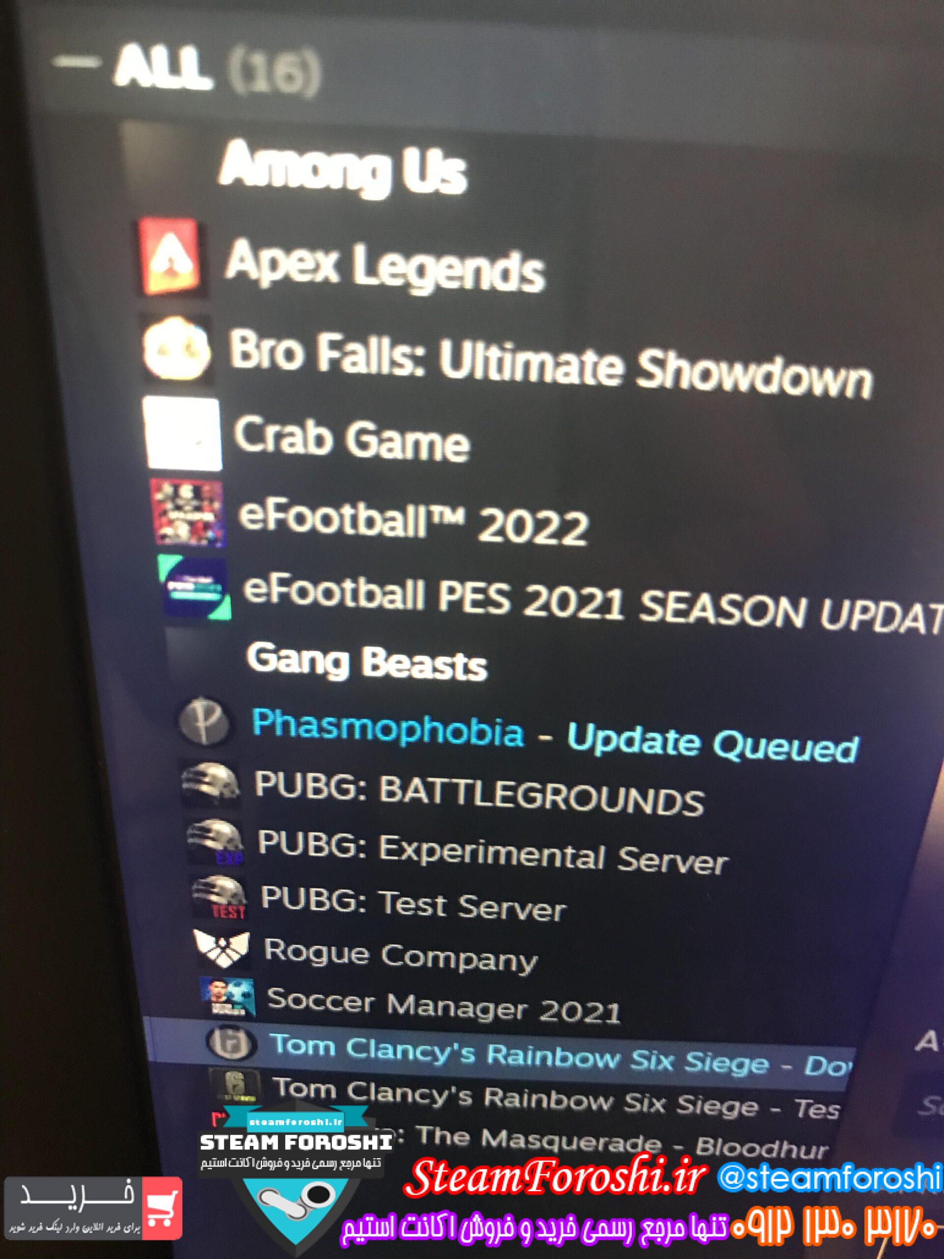 فروش اکانت استیم کد ۱۱۳۸۷