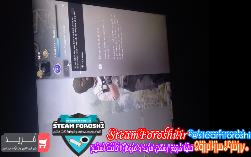 فروش اکانت cs go کد ۱۱۳۴۷