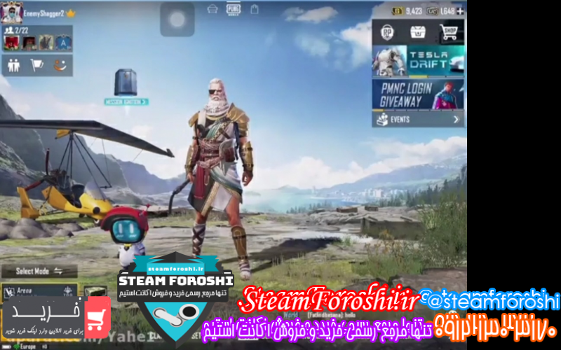 فروش اکانت استیم کد ۱۱۲۸۲