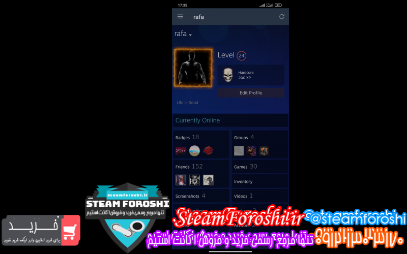 فروش اکانت استیم کد 11504