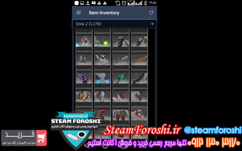 فروش اکانت دوتا ۲ کد ۱۱۵۱۷