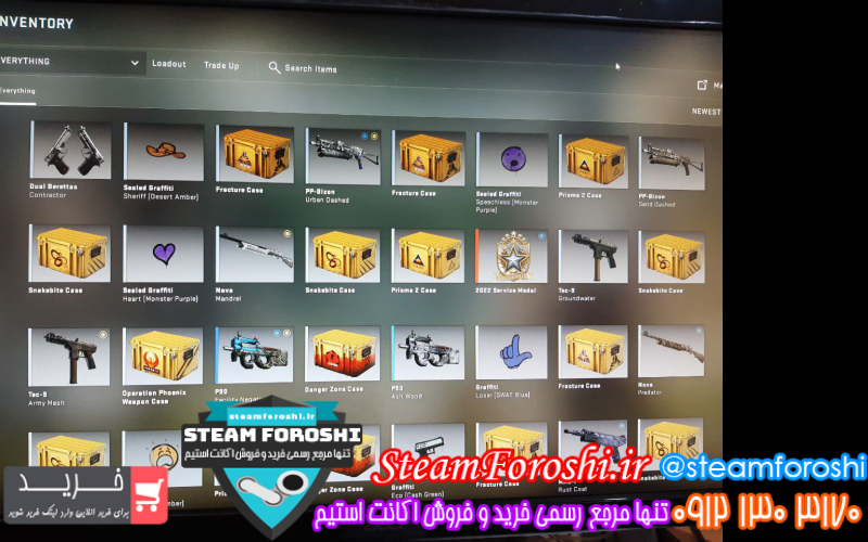 فروش اکانت cs go کد ۱۱۶۰۰