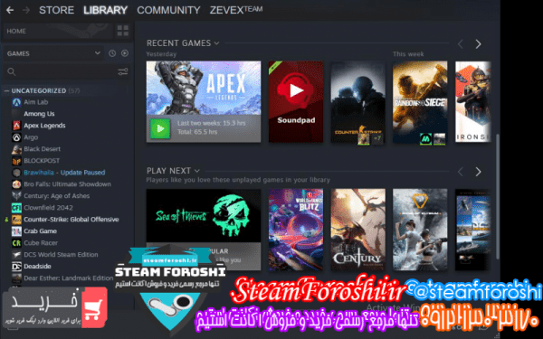 فروش اکانت cs go کد ۱۱۶۸۵