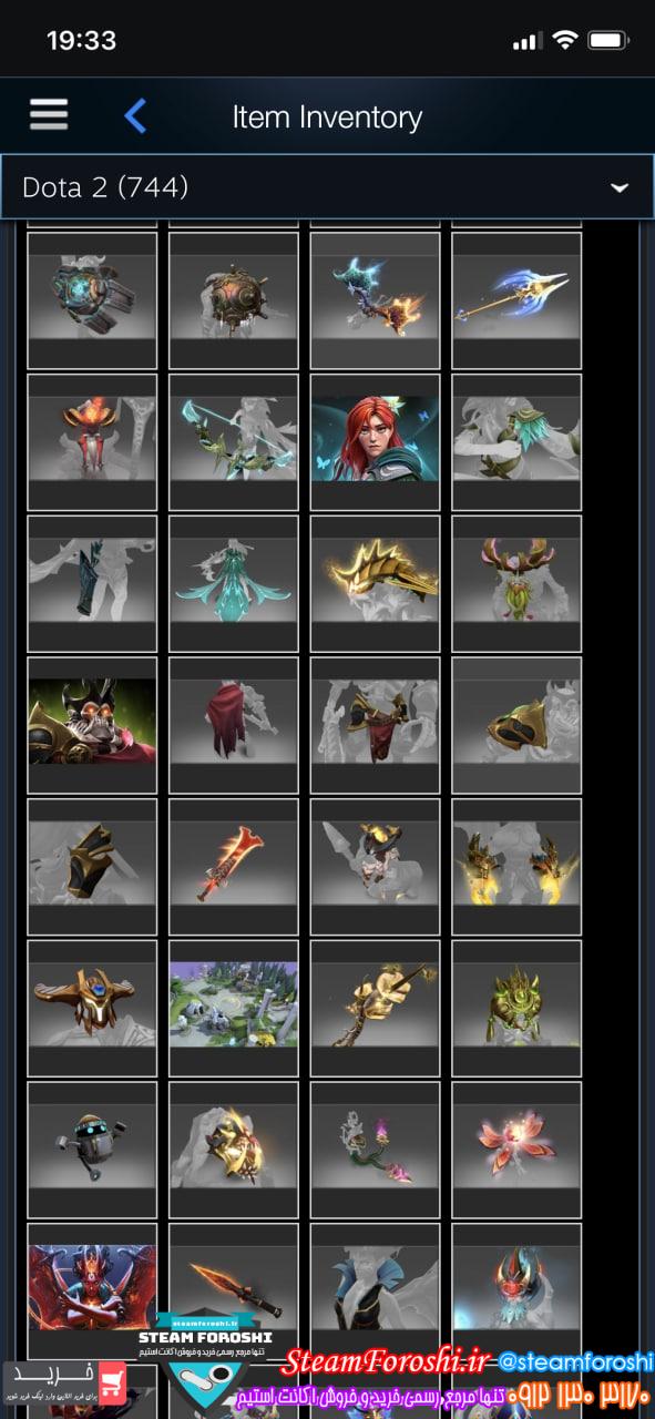 فروش اکانت دوتا 2 کد 12048