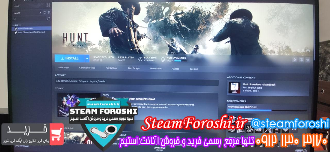 فروش اکانت استیم کد 12049