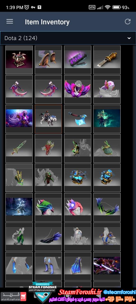 فروش اکانت دوتا 2 کد 12071