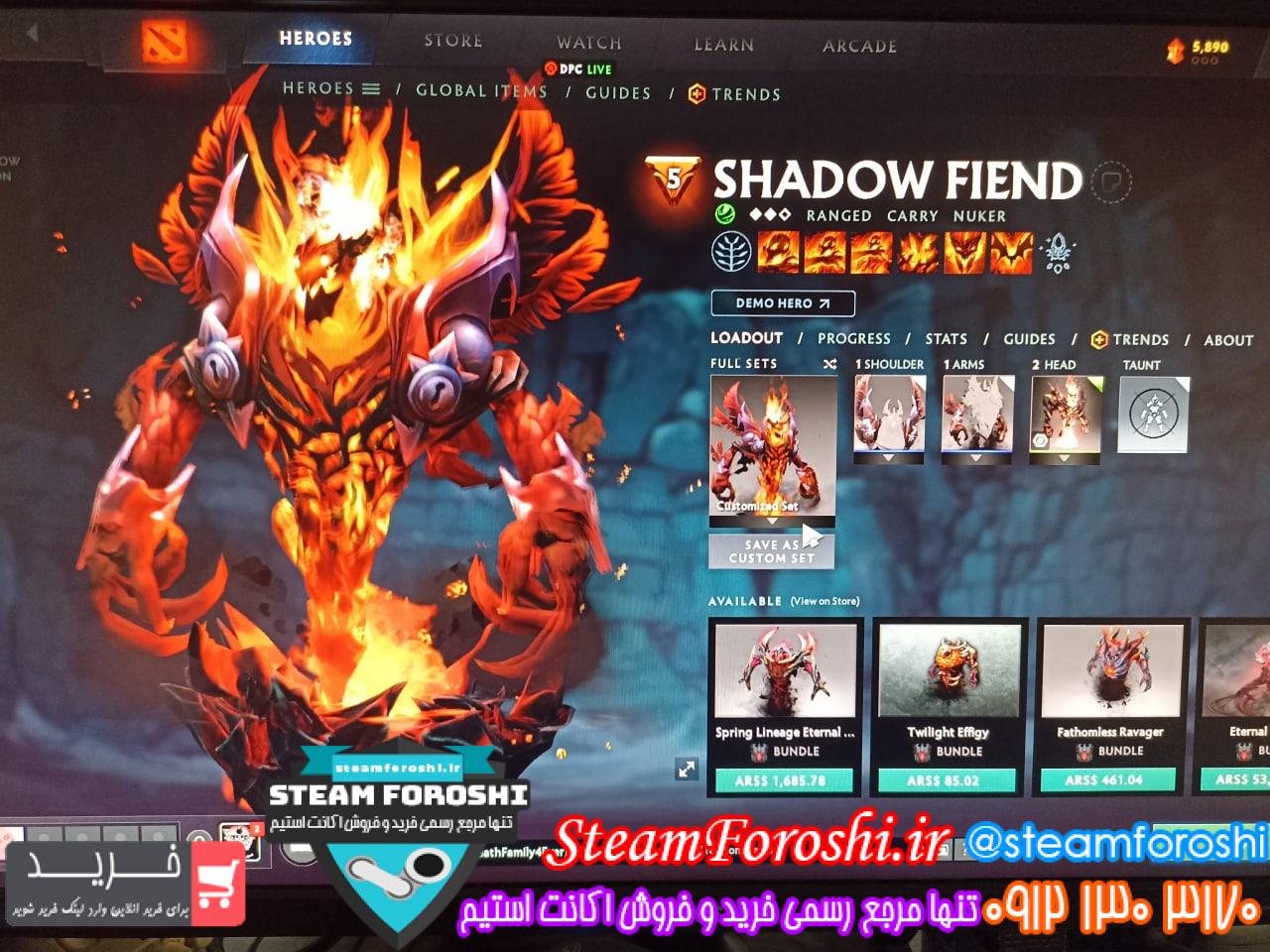 فروش اکانت دوتا 2 کد 12226