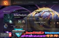 فروش اکانت دوتا 2 کد 12238