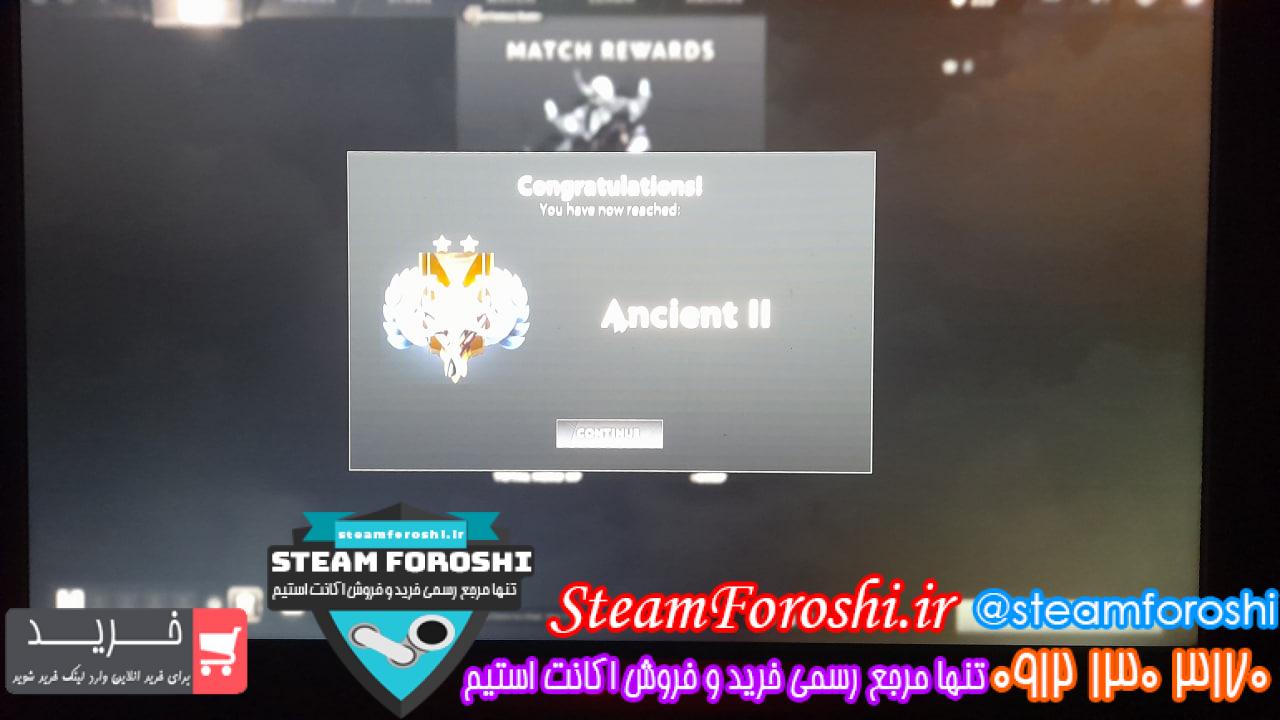 فروش اکانت دوتا 2 کد 12375