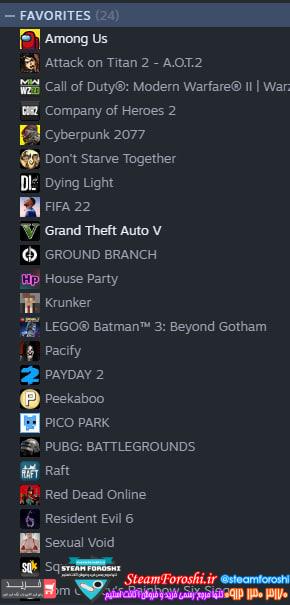 فروش اکانت استیم کد 12495