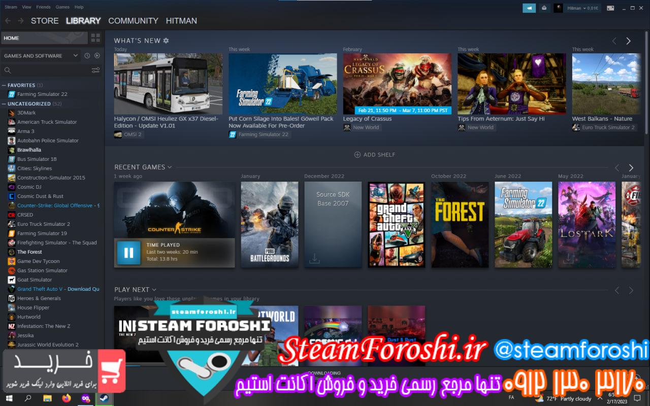 فروش اکانت cs go کد 12510