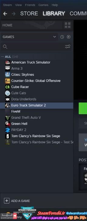 فروش اکانت استیم کد 12560