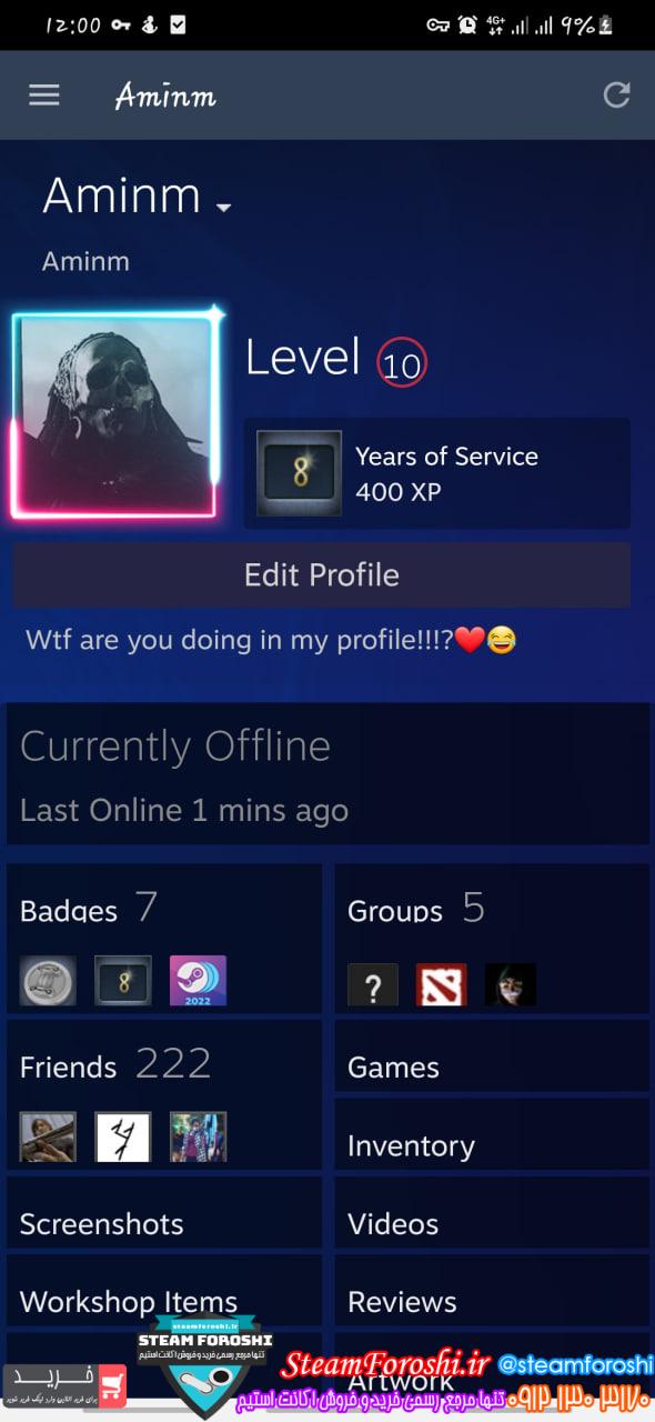 فروش اکانت cs go کد 12765