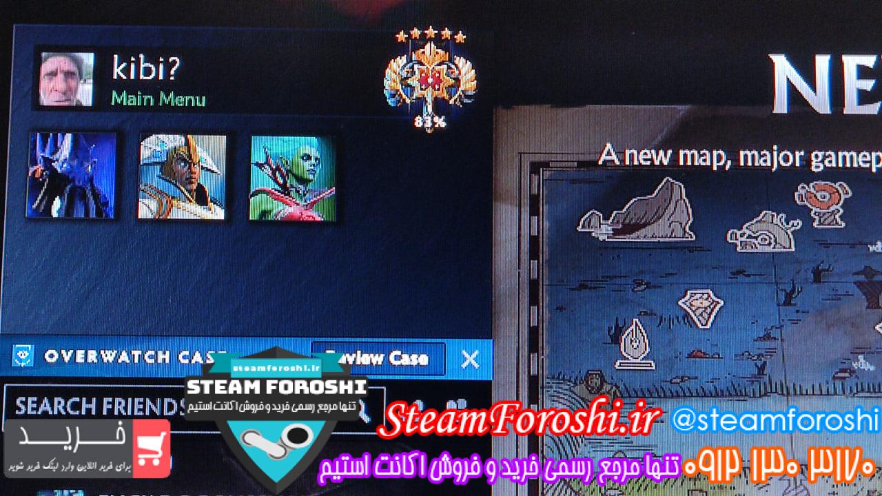 فروش اکانت دوتا 2 کد 12789