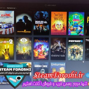خرید اکانت استیم