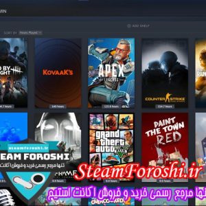 خرید اکانت استیم