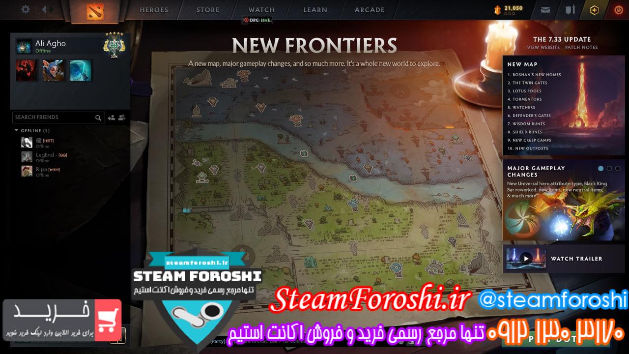 خرید اکانت دوتا 2