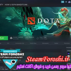 خرید اکانت استیم