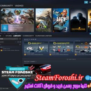 خرید اکانت استیم