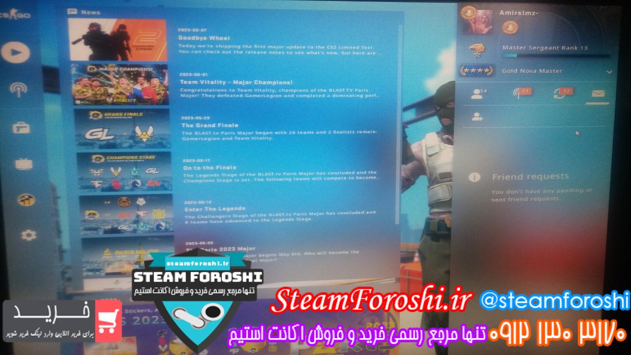 خرید اکانت cs go کد 12911