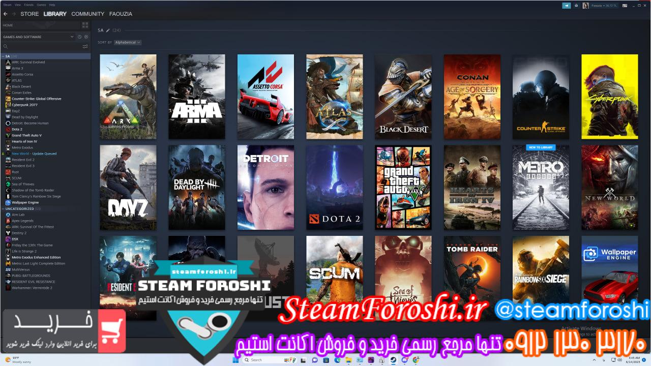 خرید اکانت استیم کد 12920