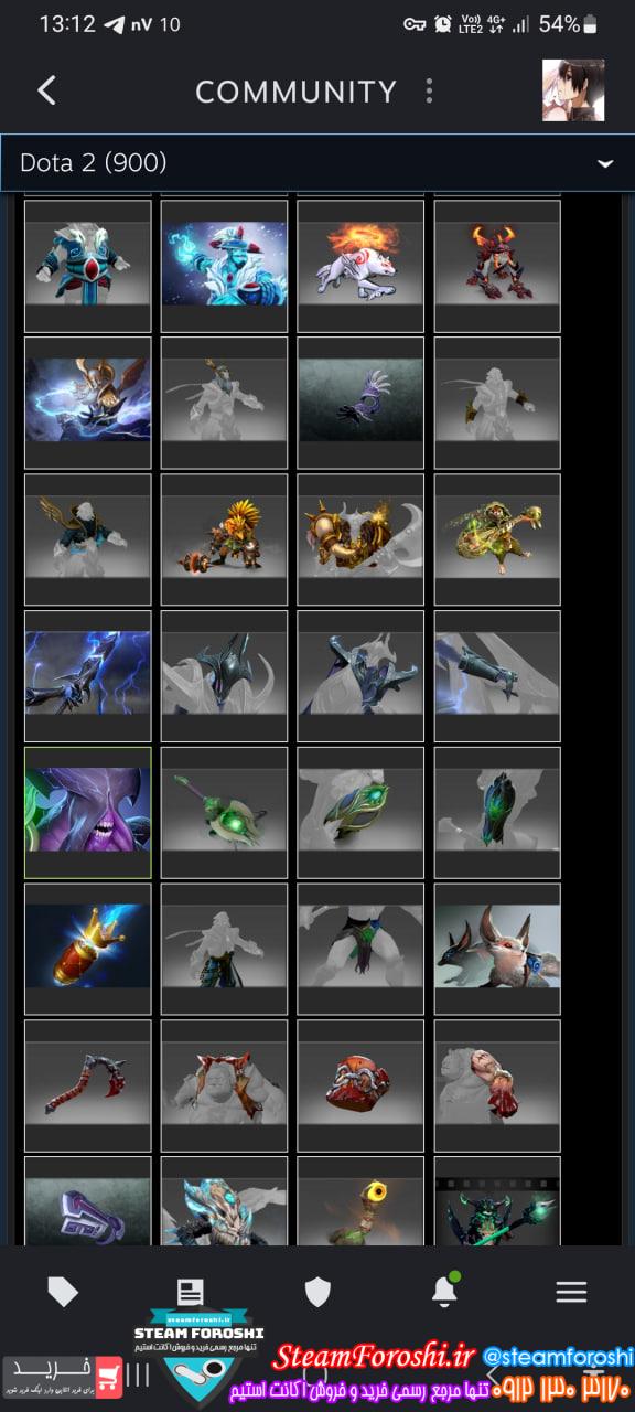 خرید اکانت دوتا 2 کد 12968