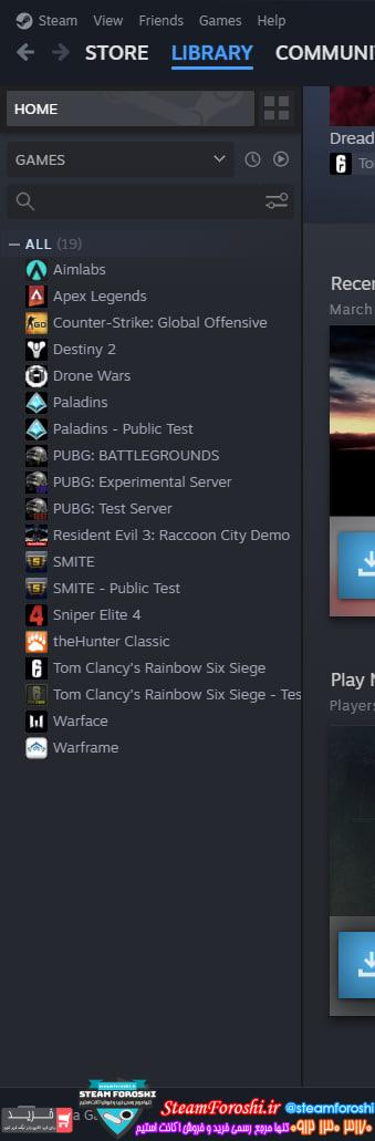 خرید اکانت استیم کد 12980