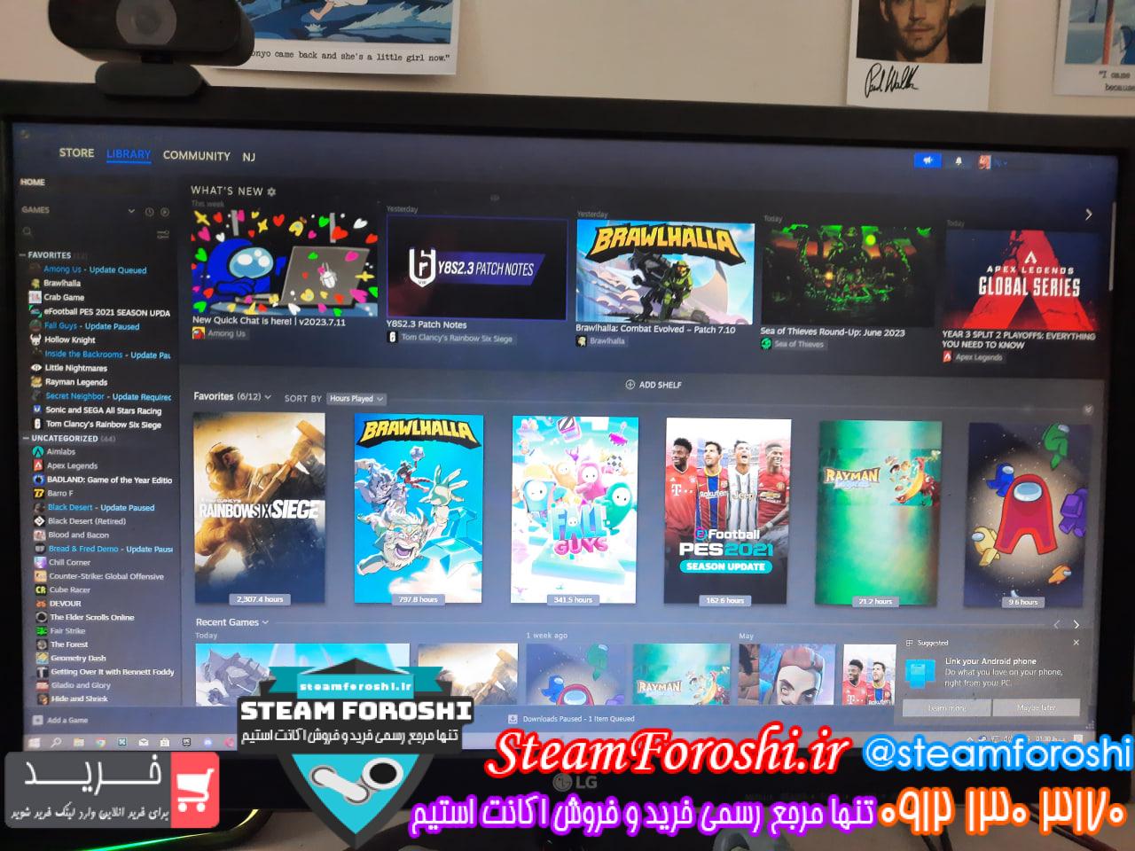 خرید اکانت استیم کد 13008