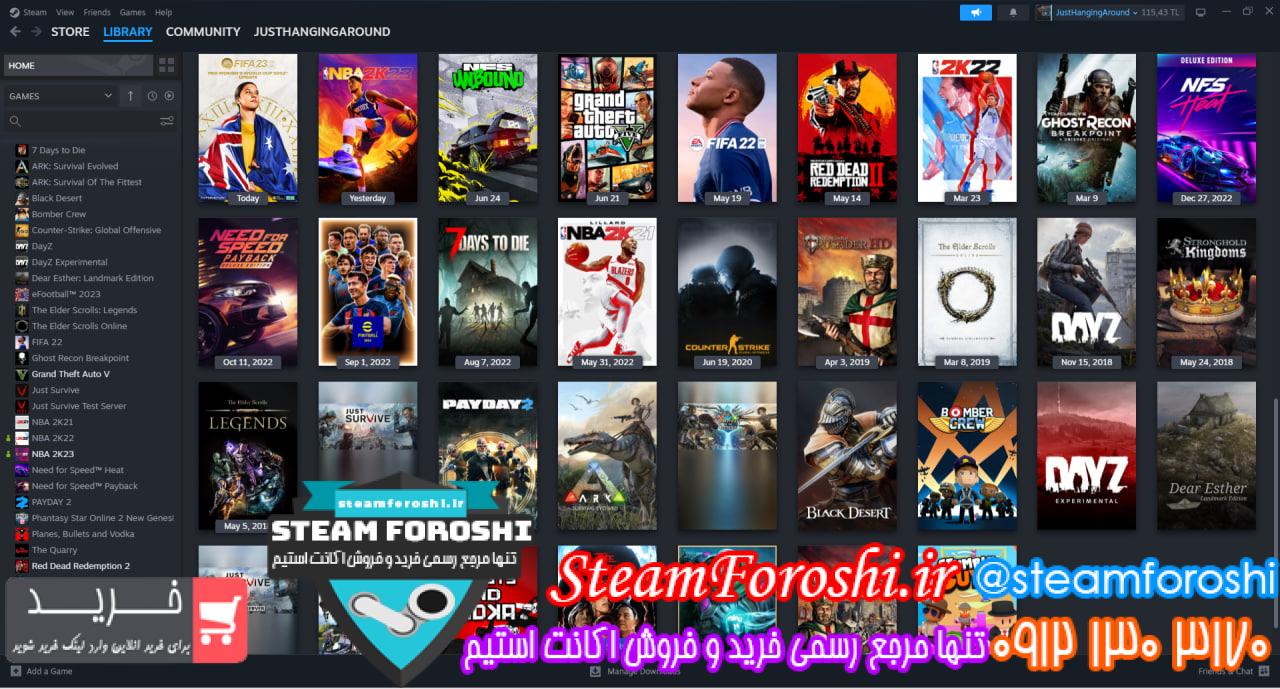 خرید اکانت استیم کد 13009